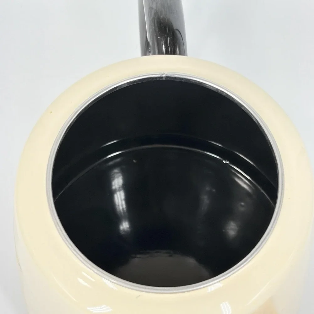 Vintage Via Bird House Tea Kettle Design: Ancona 2 Enamel Whistling Teapot